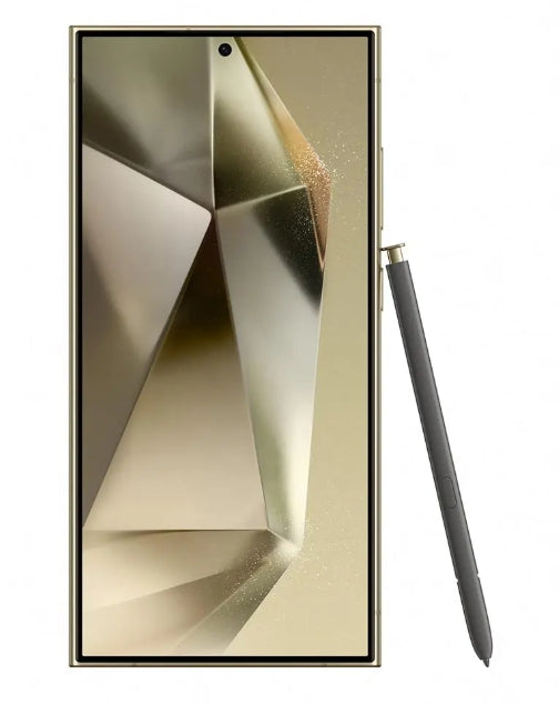 Samsung Galaxy S24 Ultra 5G Smartphone, Titanium Yellow, 256 GB