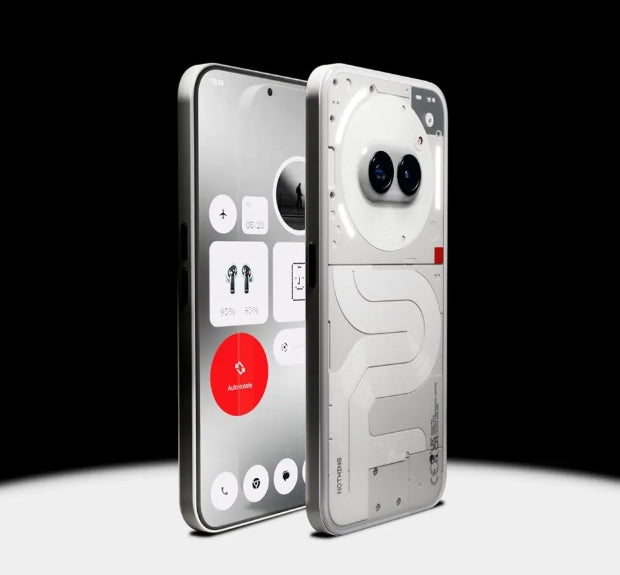 Nothing Phone (2a) 5G Smartphone 12GB, Milk, 256 GB
