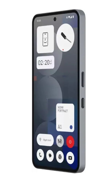 Nothing Phone 3A Pro 5G Smartphone, Grey, 256 GB